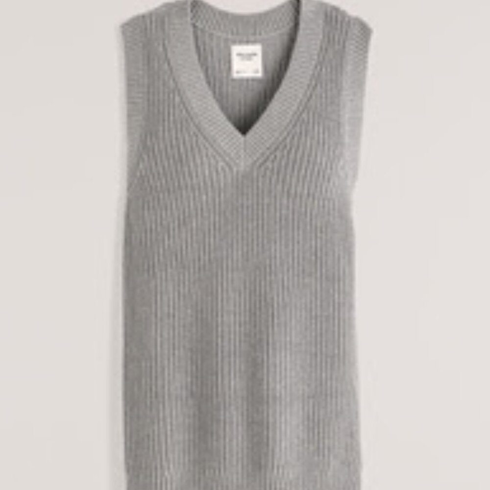 Abercrombie Sweater Vest Dress NWT